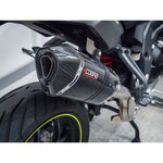Mezzo impianto di scarico per Triumph Tiger 1050 Sport (2013-21)