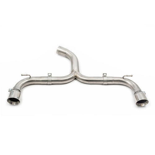 Silenziatore di scarico "Axleback" Race per VW Golf GTI (MK7) 2.0 TSI (5G) (12-17)