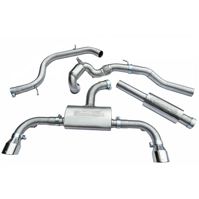 VW Golf GTI MK7 Sport Cat Res Turbo Back Sports Exhaust