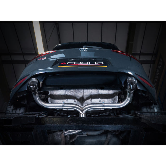 Silenziatore di scarico "Axleback" Race per VW Golf GTI (MK7.5) 2.0 TSI (5G) (17-20)