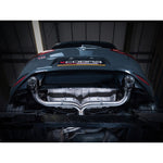 Silenziatore di scarico "Axleback" Race per VW Golf GTI (MK7.5) 2.0 TSI (5G) (17-20)
