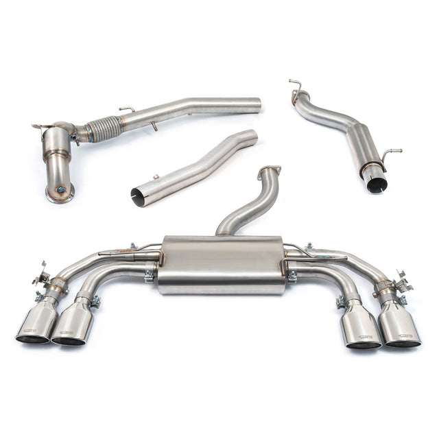Linea di Scarico "Turboback" con Valvola per VW Golf R (MK8) 2.0 TSI (21>)