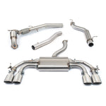 Linea di Scarico "Turboback" con Valvola per VW Golf R (MK8) 2.0 TSI (21>)
