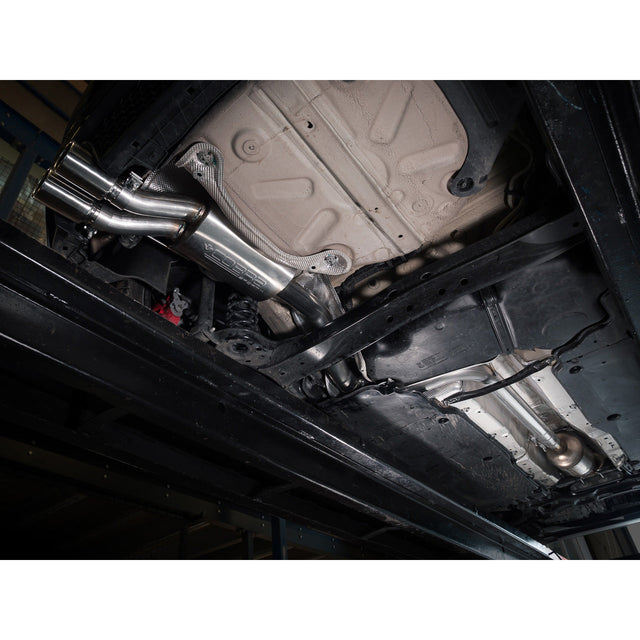 Linea di scarico "Catback" per VW Polo GTI (AW) Mk6 2.0 TSI (Modelli Pre-GPF)