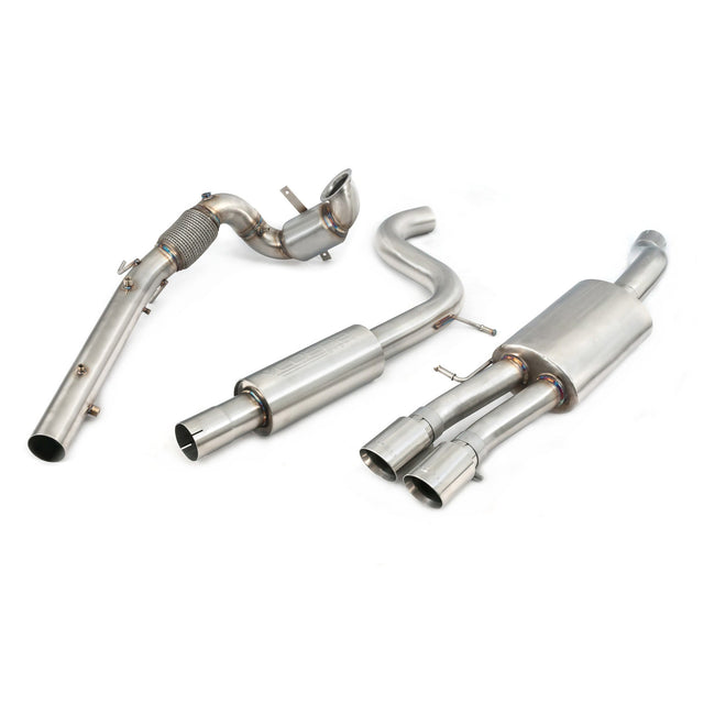 Linea di scarico "Turboback" per VW Polo GTI (AW) MK6 2.0 TSI (19-21)