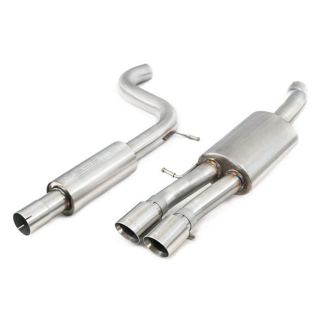 Linea di scarico "Catback" per VW Polo GTI (AW) Mk6 2.0 TSI (Modelli Pre-GPF)