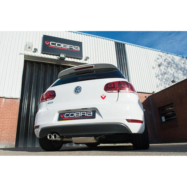 Sistema di scarico "Catback" per VW Golf GT (MK6) 2.0 TDI 140 CV (5K) (09-13)