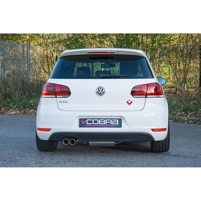 Sistema di scarico "Catback" per VW Golf GT (MK6) 2.0 TDI 140 CV (5K) (09-13)