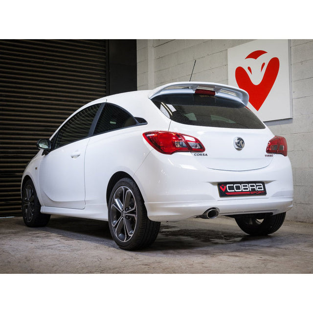 Silenziatore posteriore per Opel Corsa E 1.4 Turbo (15-19)
