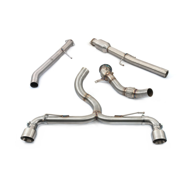 Linea di scarico "Turboback" con catalizzatore sportivo per Toyota GR Yaris 1.6