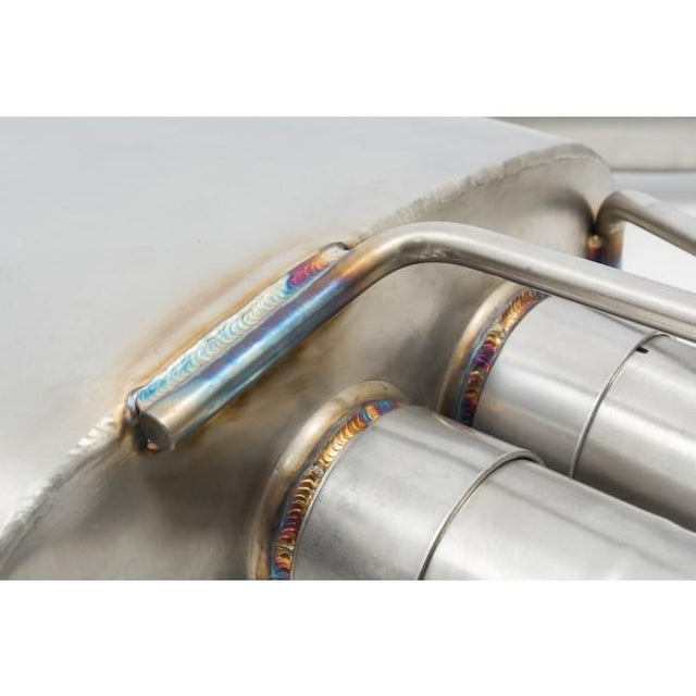 Audi S3 (8V) Valved Turbo Back Exhaust Back Box (TIG Welding)
