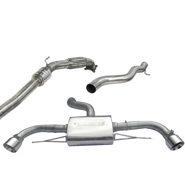 Linea di Scarico "Turboback" per Audi TT (MK2) 2.0 TFSI (Quattro) 2012-14