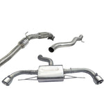 Linea di Scarico "Turboback" per Audi TT (MK2) 2.0 TFSI (Quattro) 2012-14