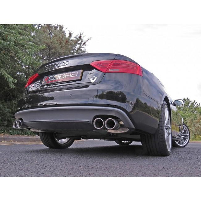 Linea di scarico "Catback" per Audi S5 3.0 TFSI (B8 / 8.5) Coupé