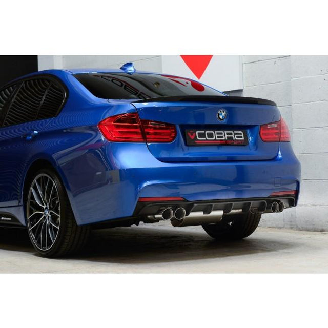 BMW 320D M Sport LCI Quad Exit Exhaust Conversion by Cobra Sport
