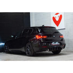 Terminale di scarico da 3,5" in stile M Performance per BMW M235I Cabrio (F23)