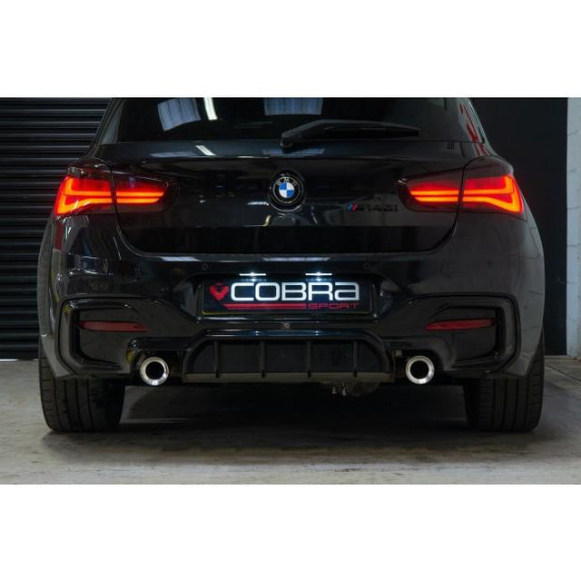 Terminale di scarico da 3,5" in stile M Performance per BMW M235I Cabrio (F23)