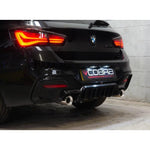 Terminale di scarico da 3,5" in stile M Performance per BMW M235I Cabrio (F23)