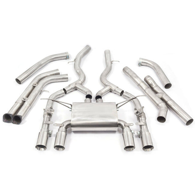 BMW M3 (F80) Primary Cat Back Valved Cobra Sport Exhaust - BM104