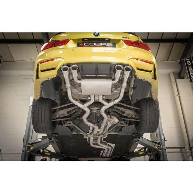 Linea di Scarico "Turboback" da 3" con Valvola per BMW M4 (F82)