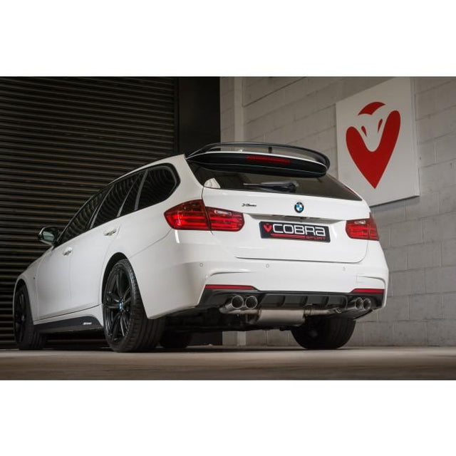 BMW 320D M Sport LCI Quad Exit Exhaust Conversion by Cobra Sport