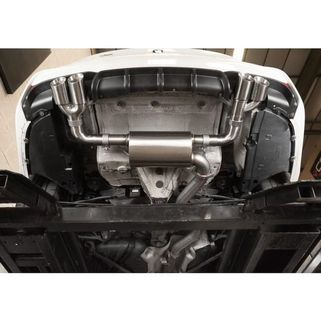 BMW 435D Quad Tailpipe Exhaust Conversion by Cobra Sport