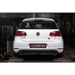 Linea di scarico "Catback" GTI Style Venom per VW Golf GTD (MK6) 2.0 TDI (5K) (09-13)