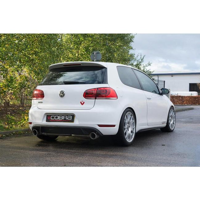 Linea di scarico "Catback" GTI Style Venom per VW Golf GTD (MK6) 2.0 TDI (5K) (09-13)