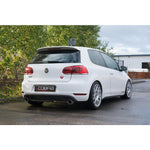 Linea di scarico "Catback" GTI Style Venom per VW Golf GTD (MK6) 2.0 TDI (5K) (09-13)