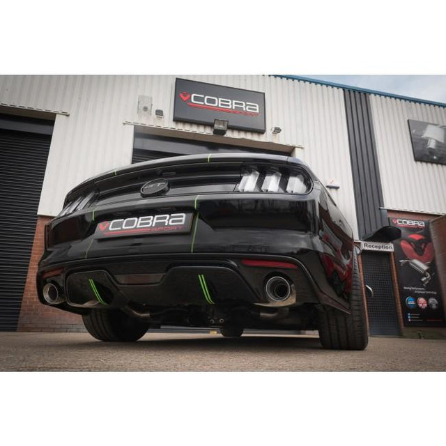 Ford Mustang GT V8 Cat Back Exhaust by Cobra Sport