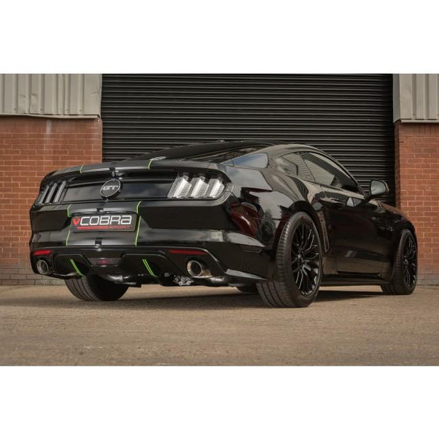 Terminale di Scarico "Axleback" 2.5" Venom per Ford Mustang 2.3 EcoBoost Cabrio (2015-18)