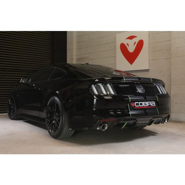 Scarico "Axleback" 2.5" Venom per Ford Mustang 2.3 EcoBoost Convertible (2018>)