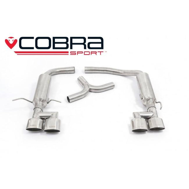 Mercedes W2014 C180 1.6 Petrol Dual Exit AMG Style Cobra Exhaust