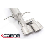 Mercedes W2014 C180 1.6 Petrol Dual Exit AMG Style Cobra Exhaust