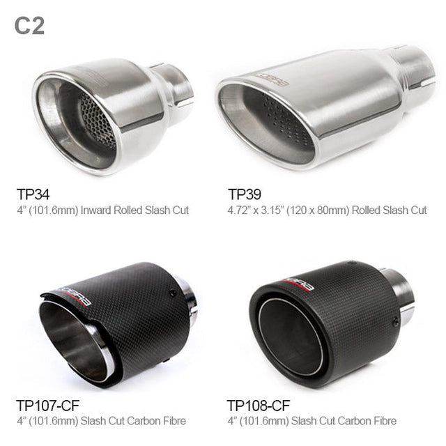 Silenziatore Posteriore per Opel Corsa E 1.0 Turbo (15-19)