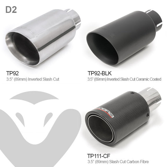 Linea di Scarico "GPFback" con Valvola per Audi S3 (8V Facelift) Berlina (19-20)