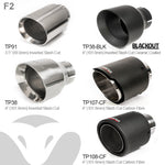 Scarico completo "GPF-back" da 3" per Mini (MK3) JCW (F56 LCI) Facelift