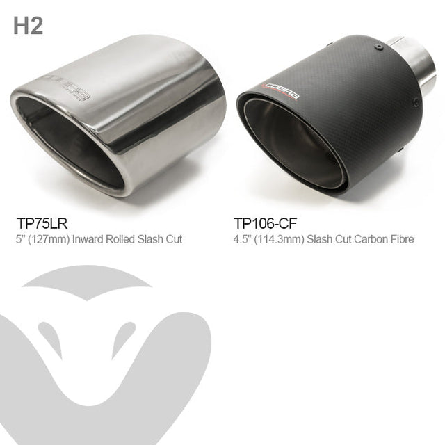 Linea di scarico "Catback" (Y-Pipe, silenziatore centrale e terminale) per Nissan 370Z Nismo V2 (2015-20)