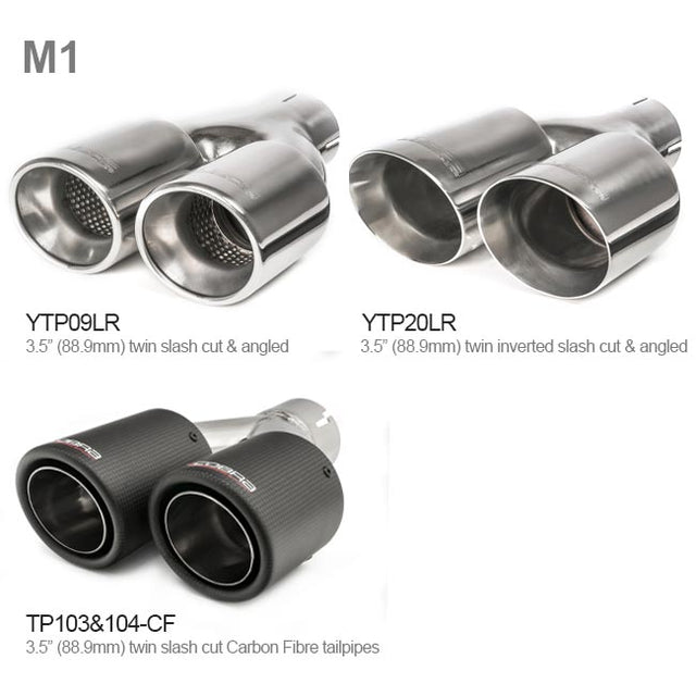Conversione M3 Style Quadruplo Scarico per BMW 320i Touring (G21) (19>)