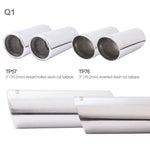 Ford Fiesta ST180 Tailpipe Options - Tailpipe Group Q1