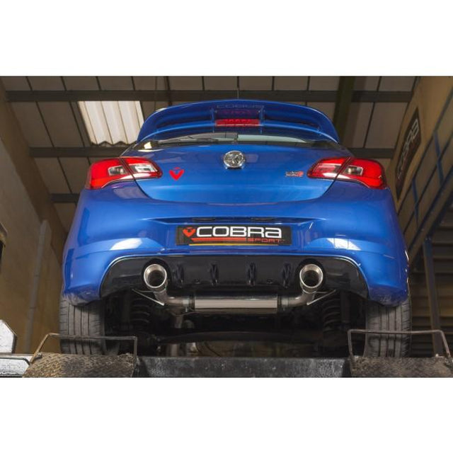 Vauxhall Corsa E VXR Turbo Back Exhaust 