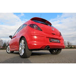 Vauxhall Corsa D Sports Exhaust Fitted