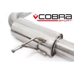 VW Golf GTI Mk5 Turbo Back Cobra Sport Performance Exhaust - Resonated Section