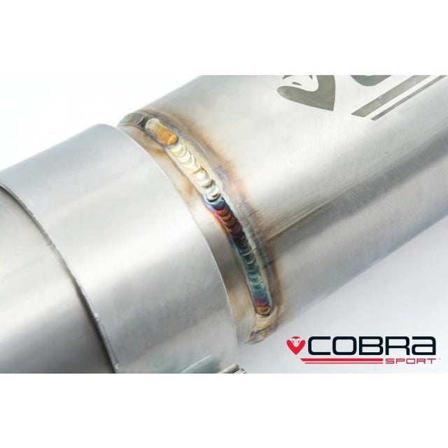VW Golf R Mk7 / 7.5 Estate Resonator Delete Cobra Exhaust - VW81
