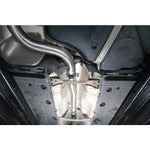 Scarico "Catback" stile GTI per VW Golf GT (MK6) 2.0 TDI 140 CV (5K) (09-13)
