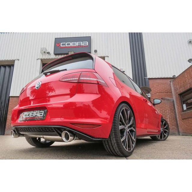 VW Golf GTI MK7 Turbo Back Sports Exhaust 7 